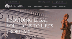 Desktop Screenshot of gilesandgiles.com